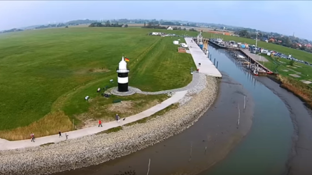Leuchtturm Kleiner Preuße von oben